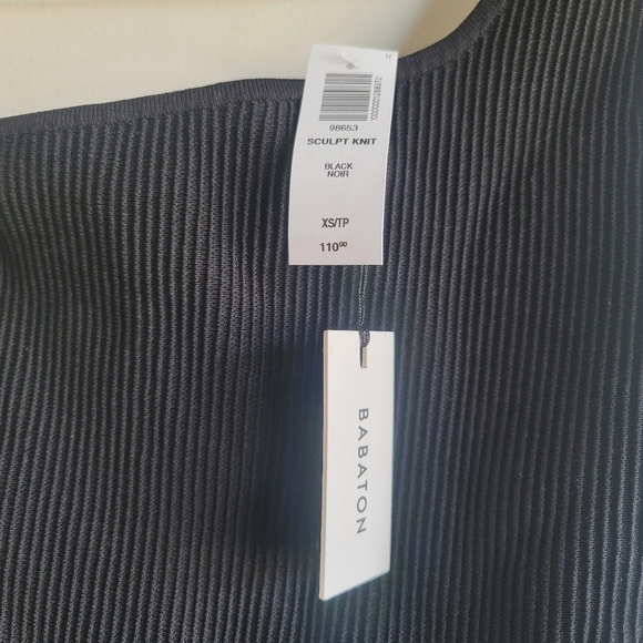 Artizia Babaton,‎ Sculpt Knit Ribbed One-Shoulder Dress, Size XS - Picture 4 of 6